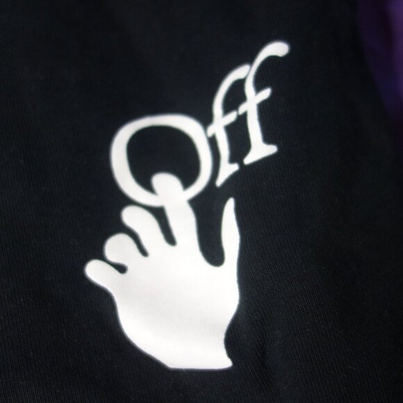 Off-White 2013 LG-425 Main Label OMAA038R20185004 100% Cotton Size M Shorts - Picture 2 of 13